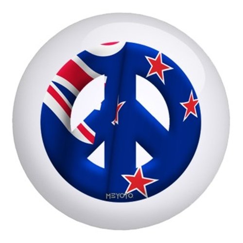 **Meyoto New Zealand Flag Bowling Ball – Professional Performance for Bowlers – Perfect for Tournaments, League Play & Practice**