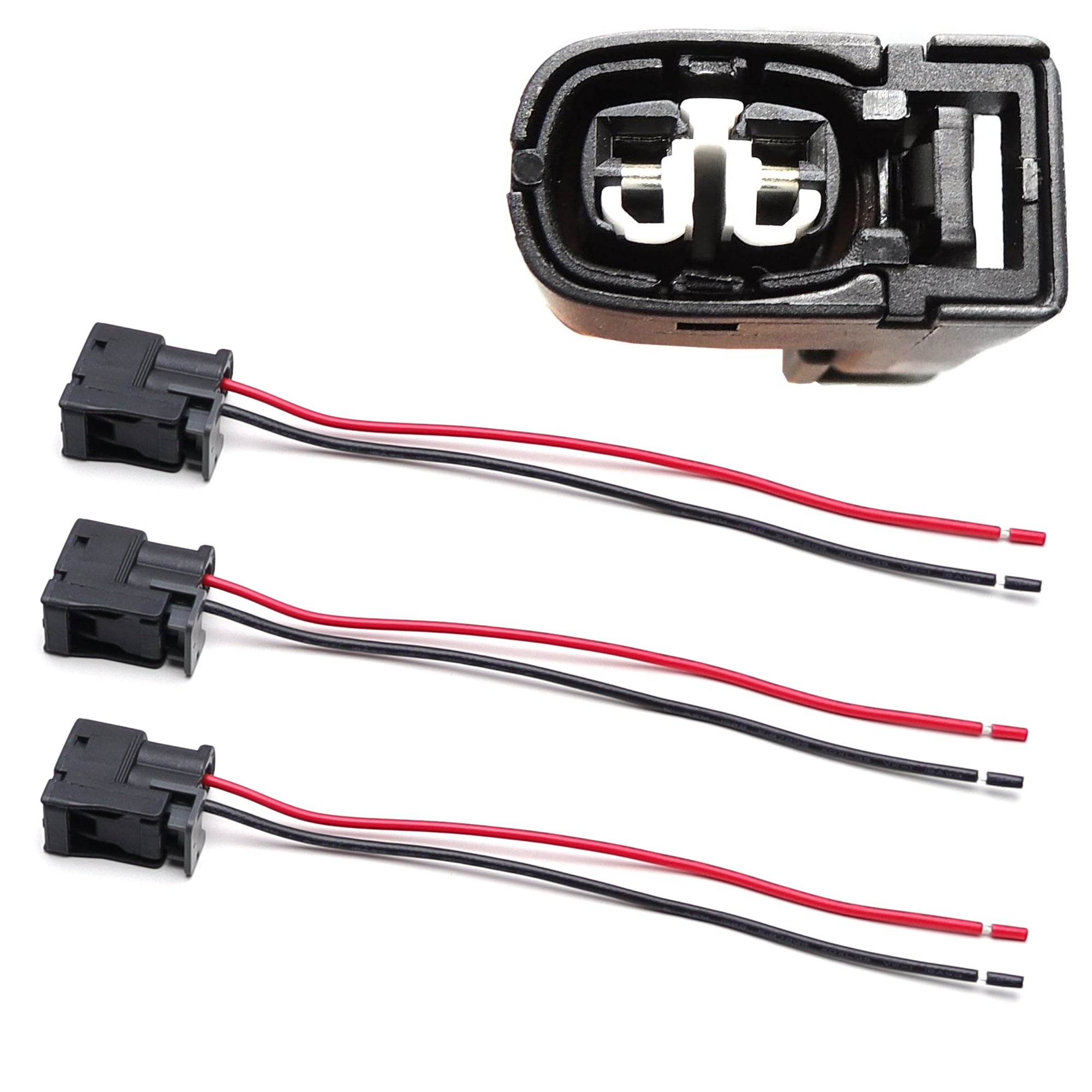 3 Pack Engine Ignition Coil Connector with 6 Pigtail Wires - Compatible with Lexus & Toyota 3.0L V6 Engines - Perfect for Tune-Ups, Performance Upgrades & Engine Maintenance