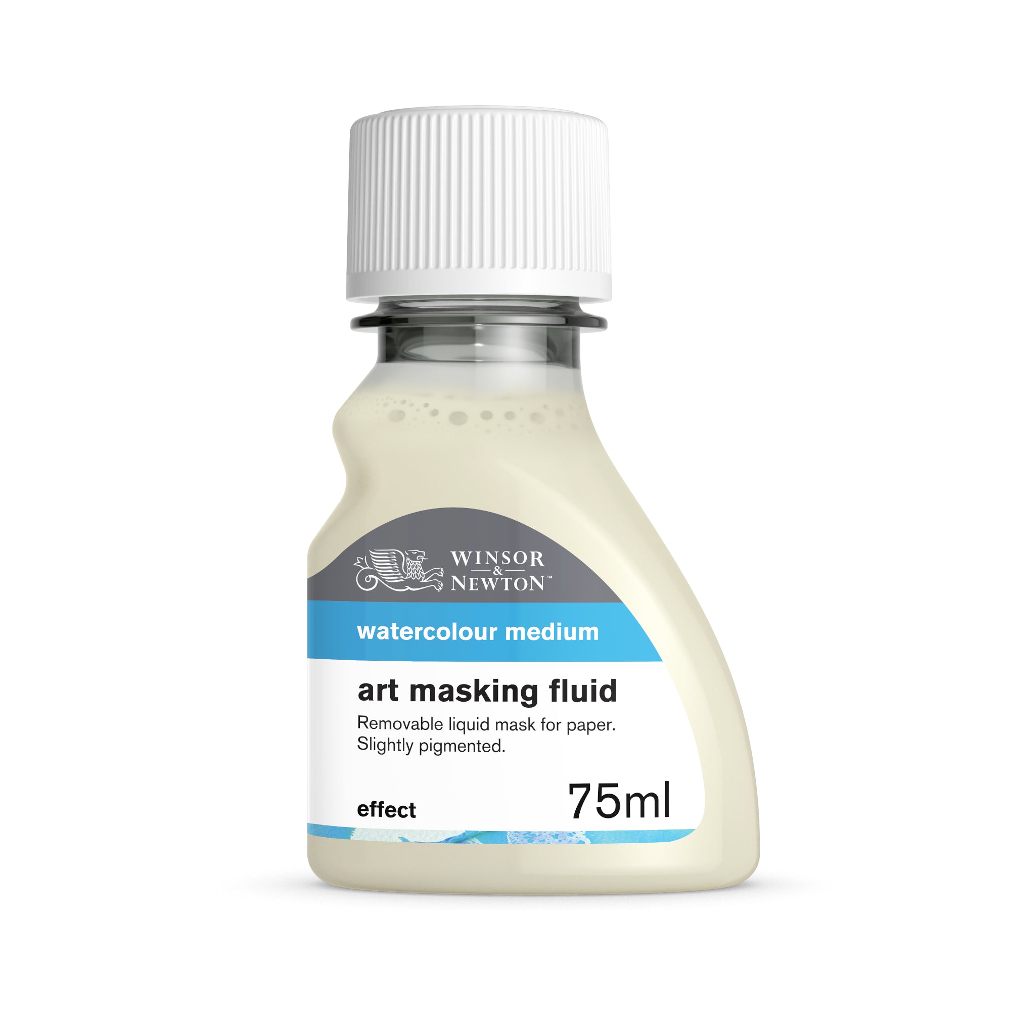 75ml Art Masking Fluid - Premium Watercolor Resist Medium for Artists & Hobbyists - Perfect for Watercolor Painting, Calligraphy & Mixed Media Projects
