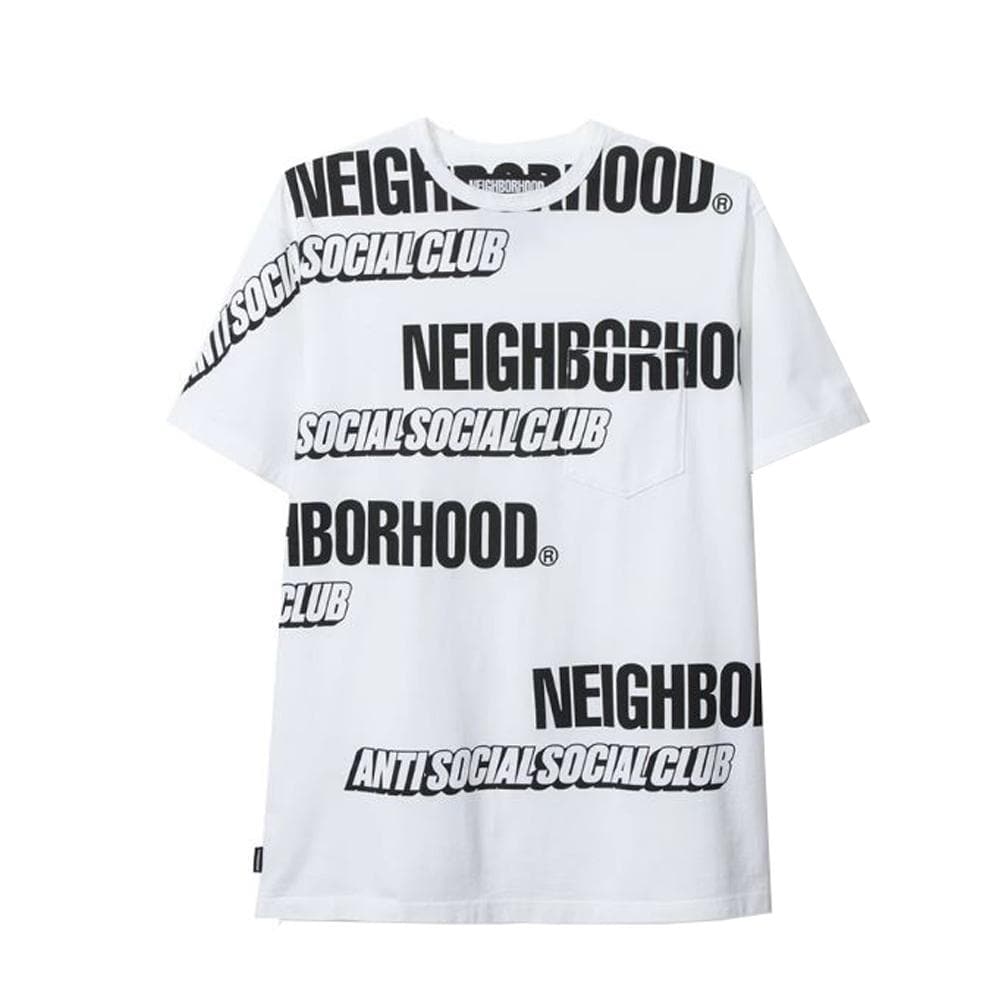 AntiSocialSocialClub IN TEARS White T-Shirt - Men's Streetwear Fashion Tee for Casual Wear & Urban Style
