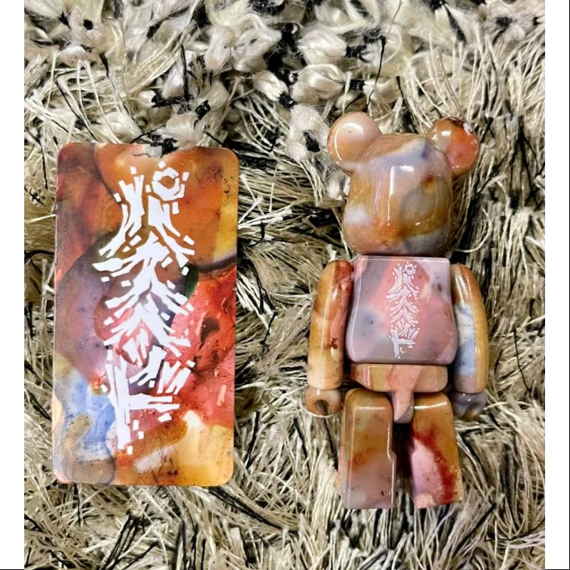 Bearbrick Series 28 SUPER Secret Marble 100% Collectible Figure - Limited Edition Art Toy for Display & Gifting - Perfect for Anime Fans, Home Decor & Office Collection