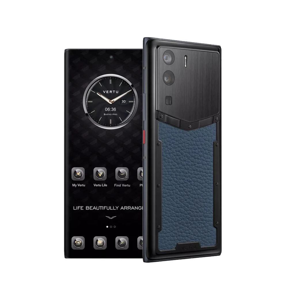 METAVERTU 5G Smartphone with Premium Calf Leather - Web3 Enabled for Secure Crypto & Blockchain Use | Perfect for Business Professionals & Tech Enthusiasts