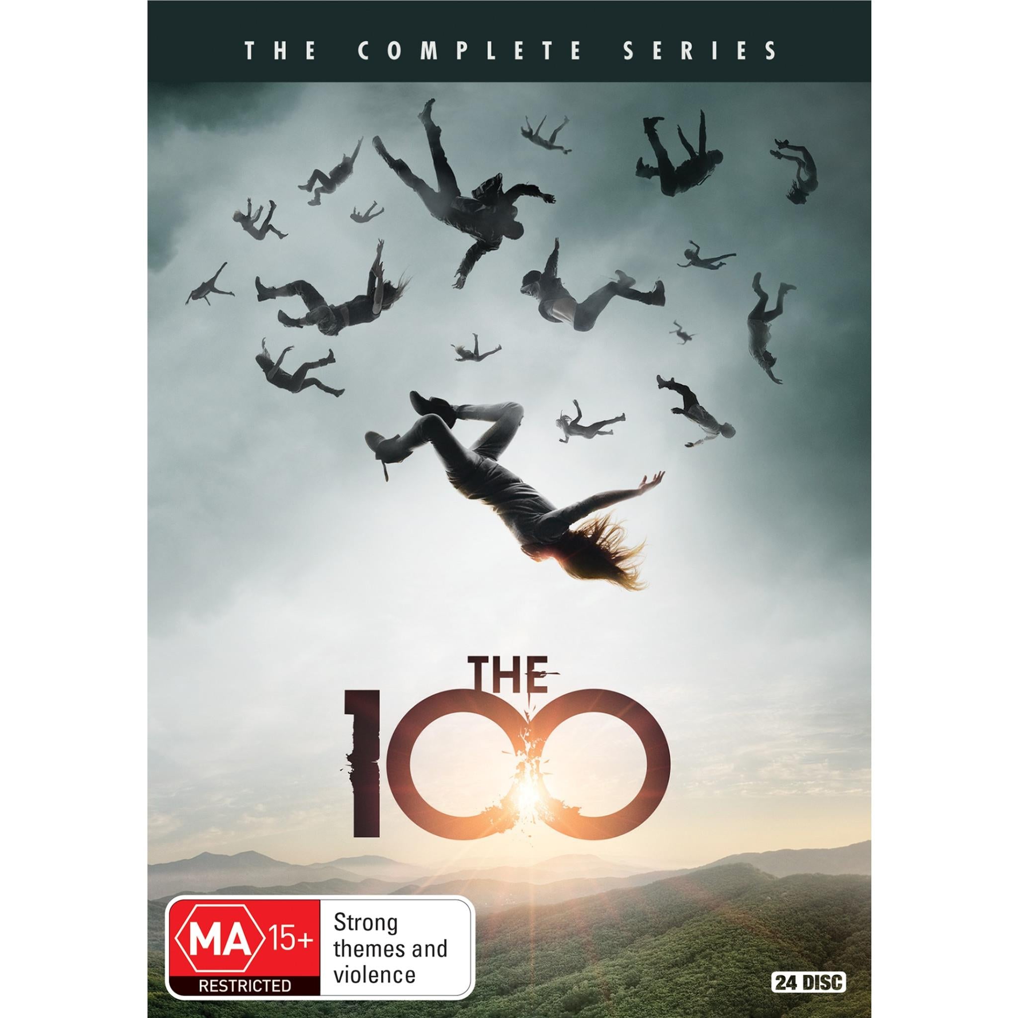 100, The Complete Series - Full Season DVD Box Set | Action-Packed Post-Apocalyptic TV Show | Perfect for Binge-Watching & Sci-Fi Fans