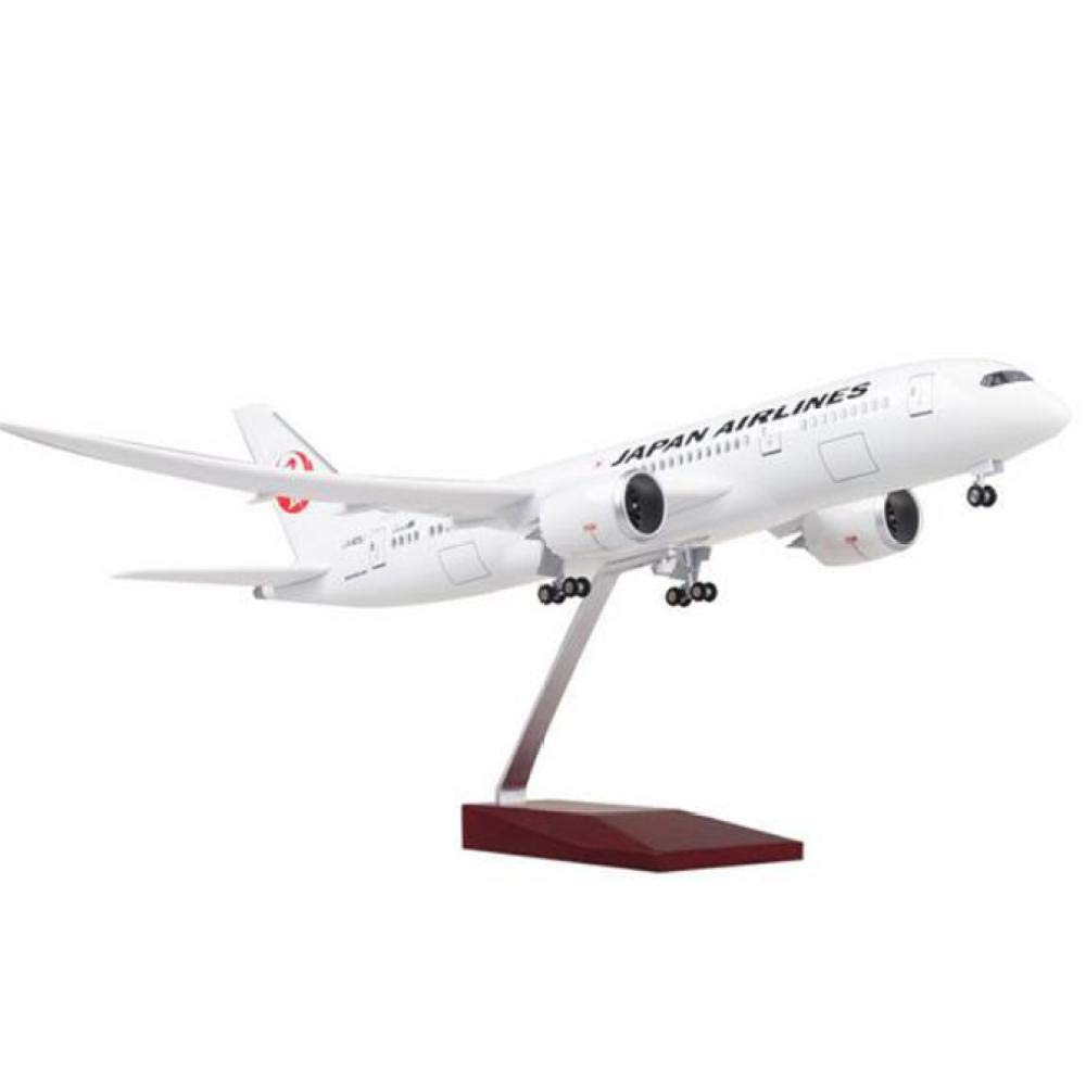 GLXLSBZ 47cm Boeing B787 Diecast Aircraft Model with Wheels - Premium Japanese Airplane Collectible for Display, Gifts & Aviation Enthusiasts