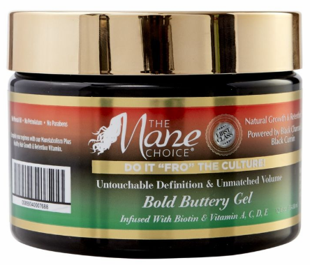 Do It for the Culture Bold Buttery Gel - Ultra Hydrating Hair Styling Gel for Curly, Coily & Natural Hair - Perfect for Twist Outs, Braid Outs & Wash & Go Styles