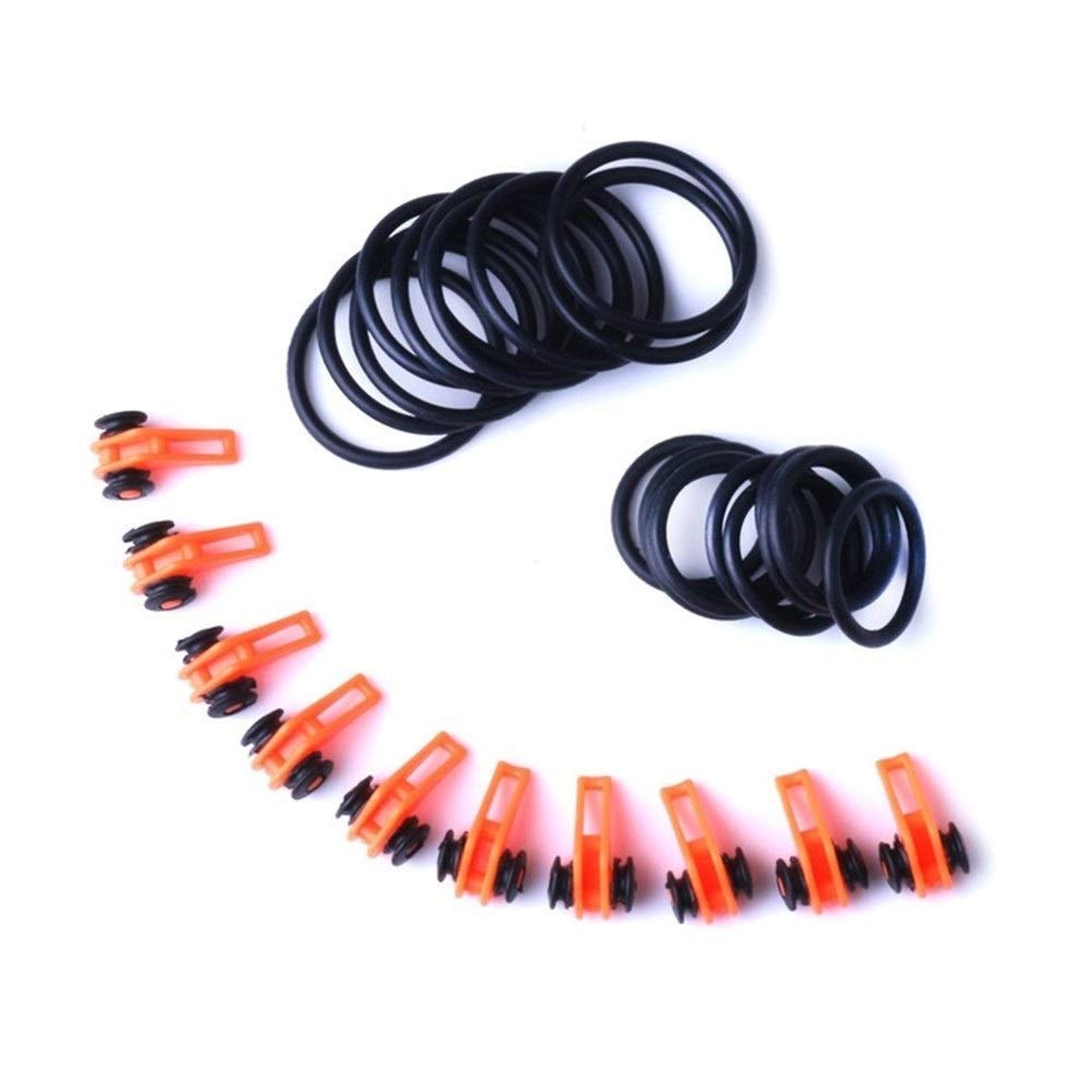 Plastic Fishing Hook Keeper - Safe Bait Holder for Fishing Rods & Poles | Durable Fishing Tackle Accessories for Lure Protection | Ideal for Freshwater & Saltwater Angling