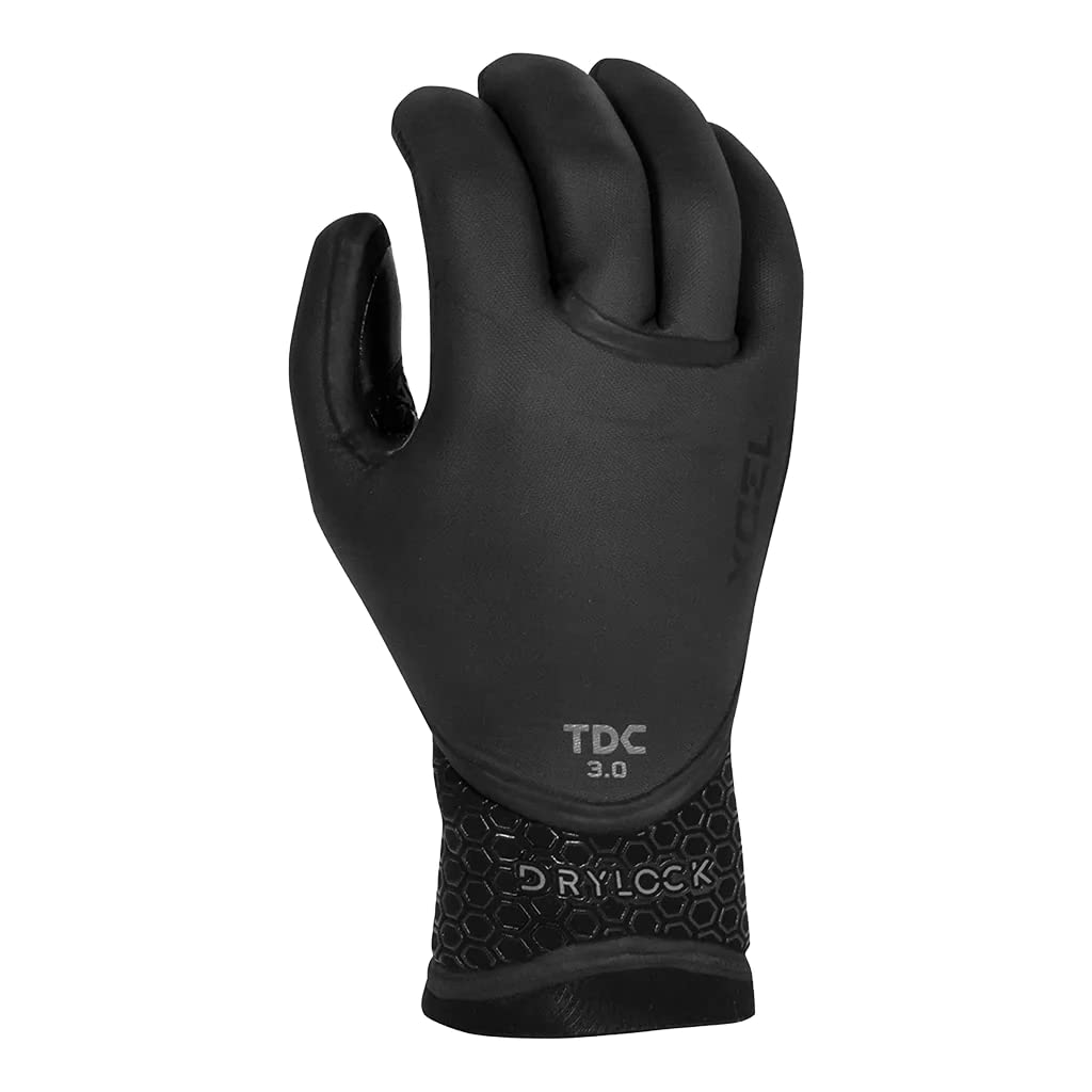 XCEL Drylock Texture Skin 5 Finger Glove 3mm - Premium Neoprene Surfing Gloves for Cold Water Protection | Ideal for Surfing, Paddleboarding & Watersports