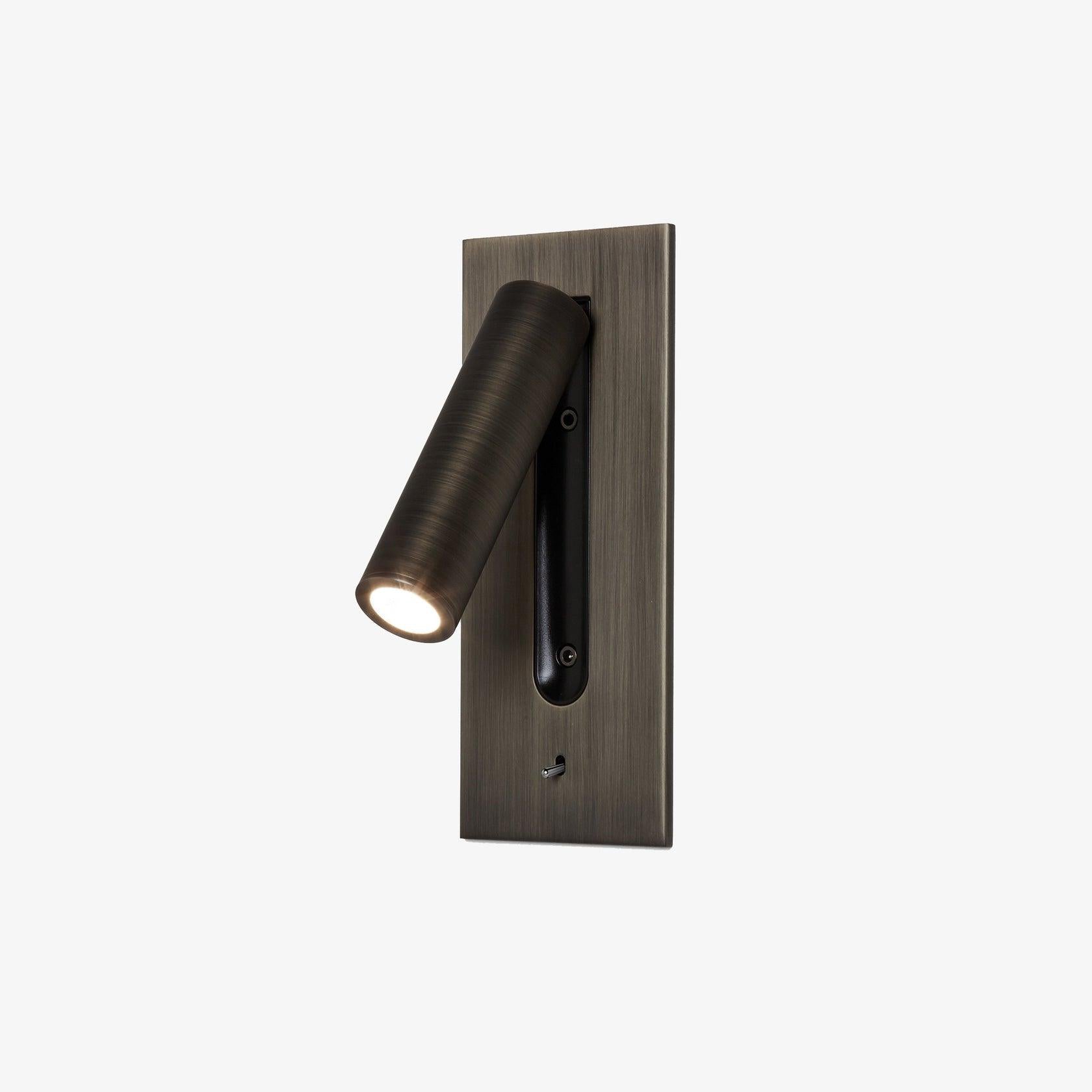 Foldable Bedside Wall Lamp with Adjustable Arm - Perfect for Reading, Nightstand Lighting, and Small Spaces