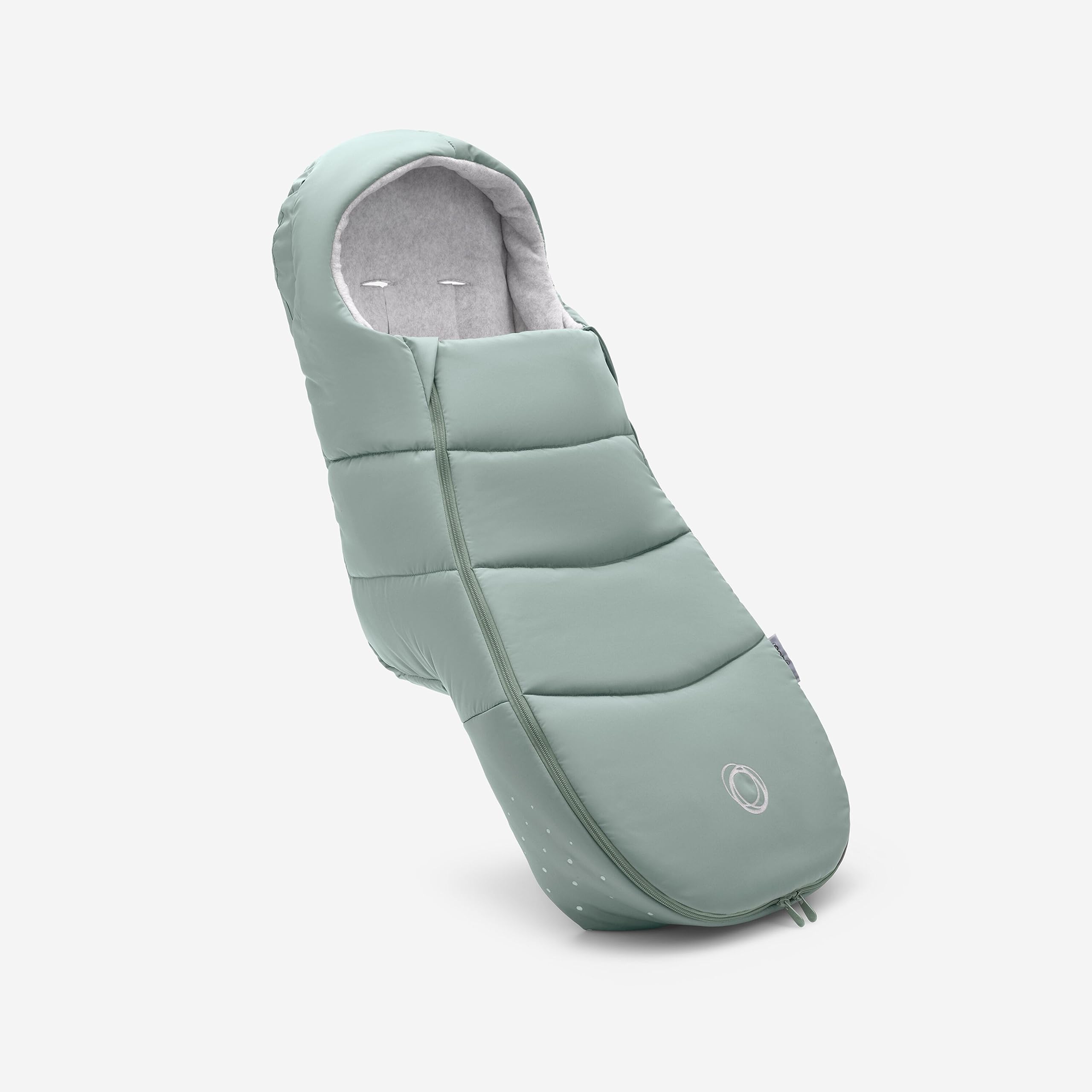 Bugaboo Footmuff - All-Season Weatherproof Stroller Accessory with Climate Control & Reflective Trim | Removable & Washable | Pine Green | Perfect for Winter & Outdoor Stroller Walks