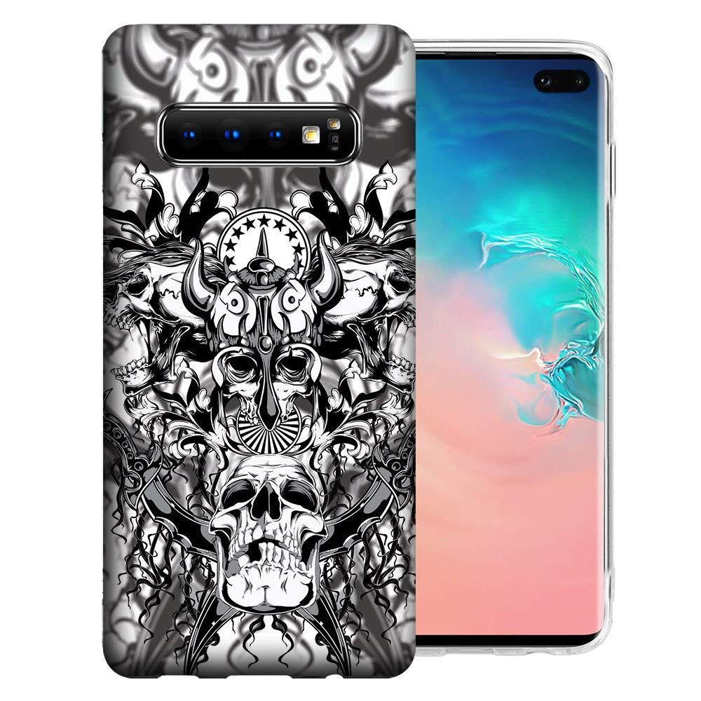Samsung Galaxy S10+ Skull TPU Case - Durable Protection for Daily Use