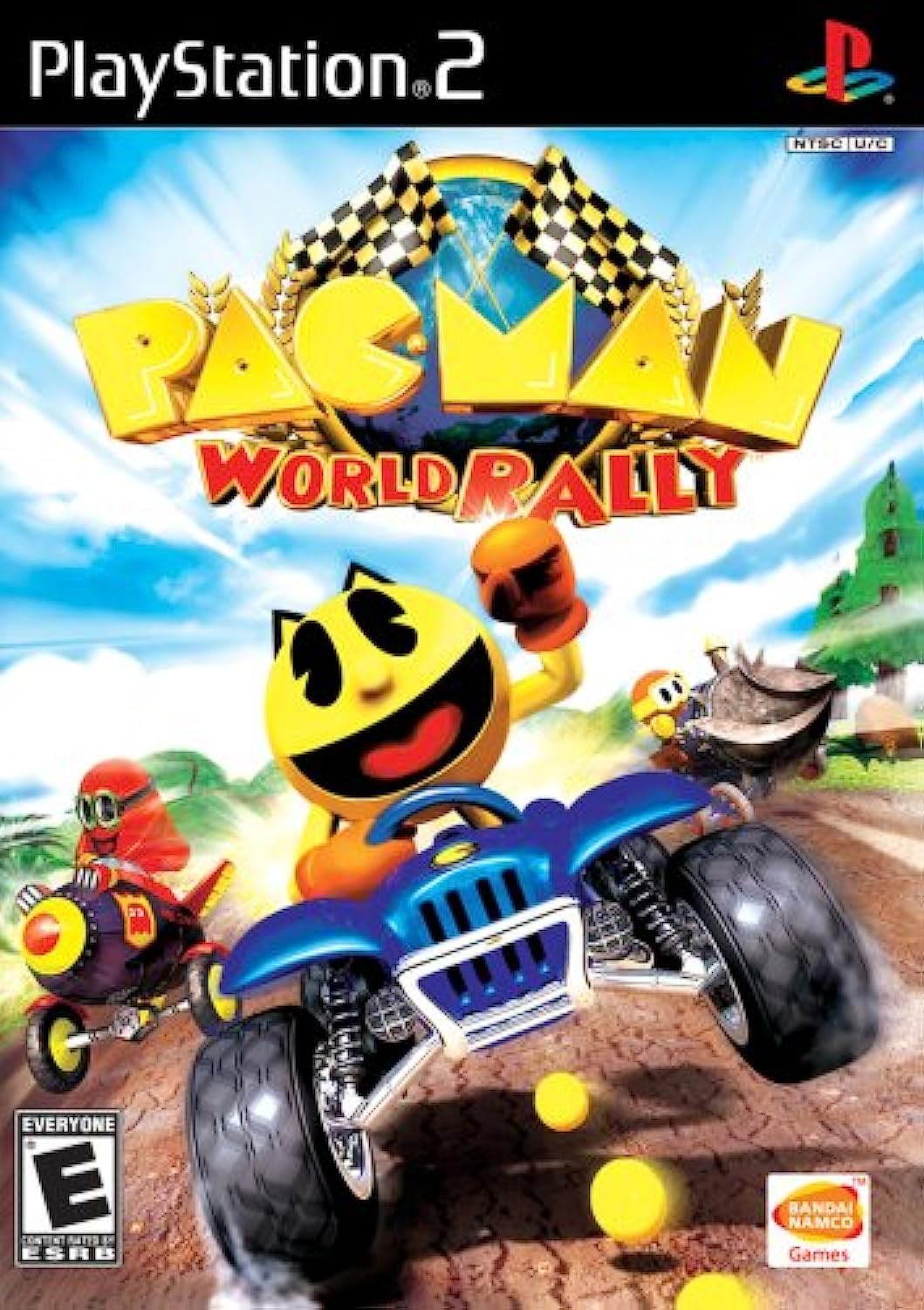 Pac-Man World Rally - PlayStation 2 Classic Racing Game - Fun Family & Retro Gaming Night