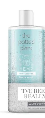 Winterberry Scented Body Wash for Dry Skin - 16.5 oz Moisturizing Shower Gel with Natural Ingredients | Perfect for Winter Hydration & Relaxing Bath Time