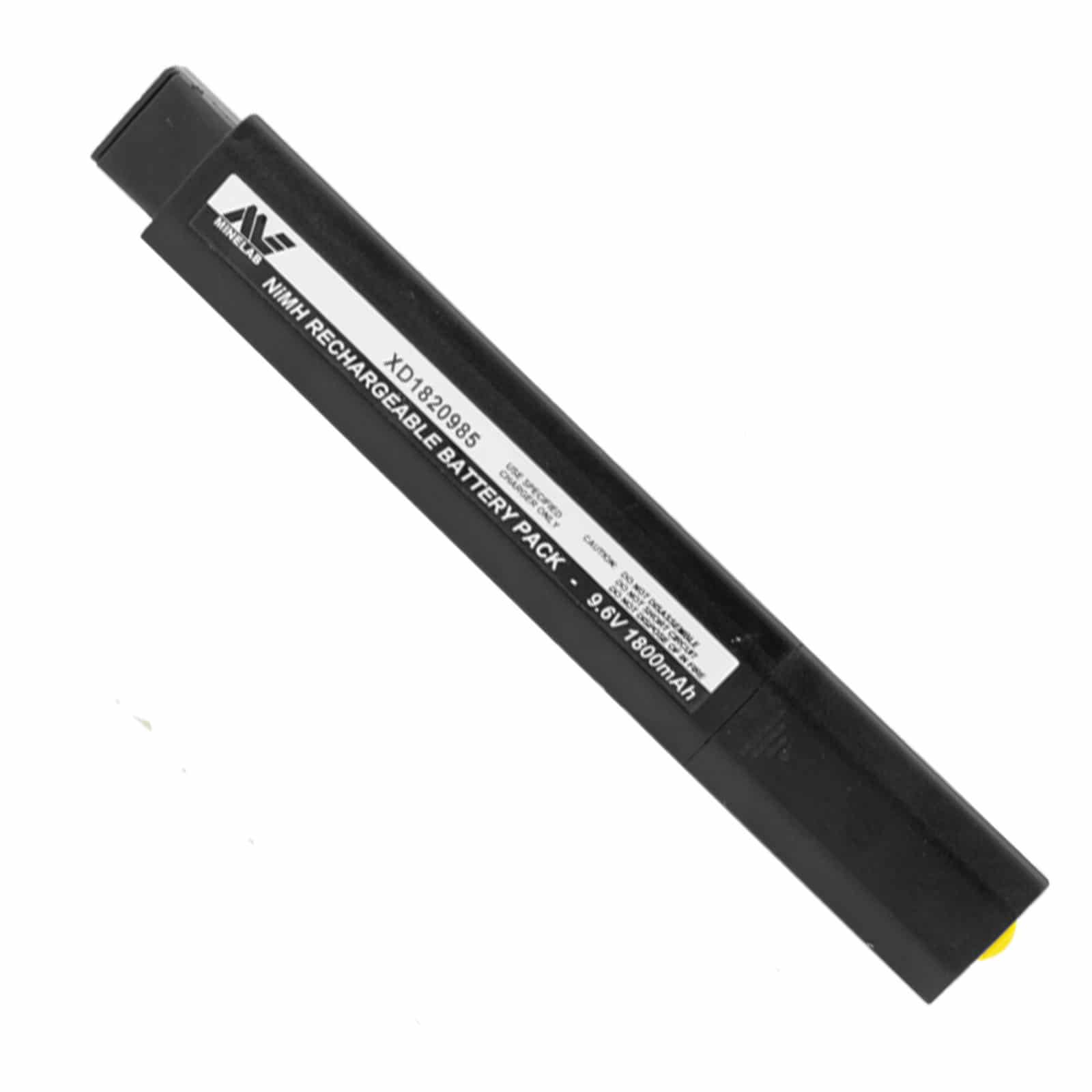 Minelab 1800mAh NiMH Rechargeable Battery Pack for E-TRAC, Explorer, Safari, Quattro - Metal Detector Accessories for Outdoor Treasure Hunting & Beach Searching