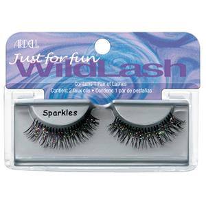 Ardell Wild Eye Lash Sparkles - Glitter False Eyelashes for Dramatic Eye Makeup | Perfect for Parties, Halloween & Special Occasions