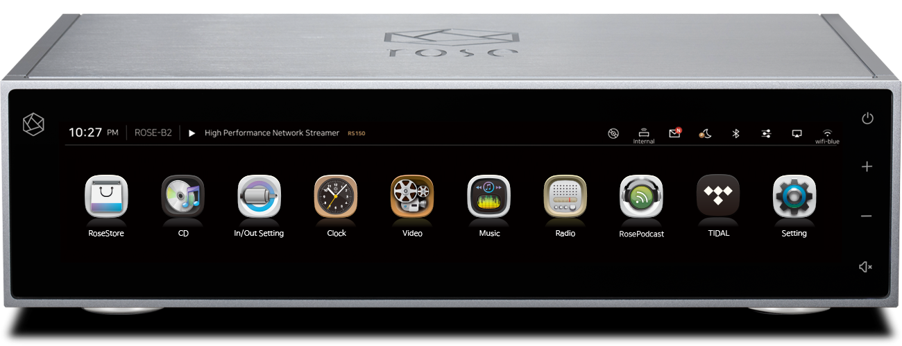 HiFi ROSE RS150 High-End Audio Video Streamer & DAC with Premium Sound Quality - Perfect for Home Theater & Audiophile Listening Rooms (Demo Available)