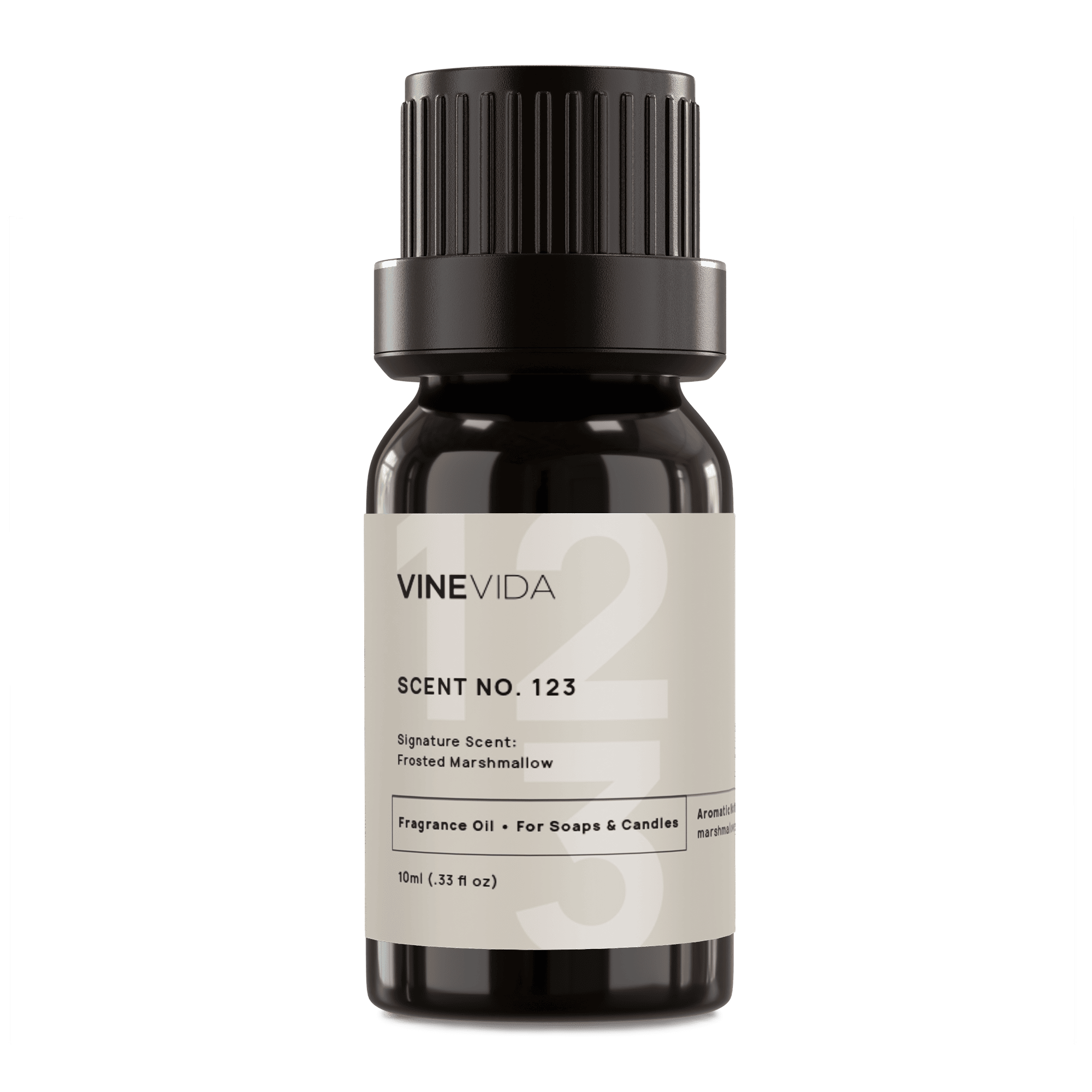 NO. 123 Frosted Marshmallow Fragrance Oil - Premium Scent for Handmade Soaps, Candles & DIY Crafts - Perfect for Home, Spa & Gift Giving
