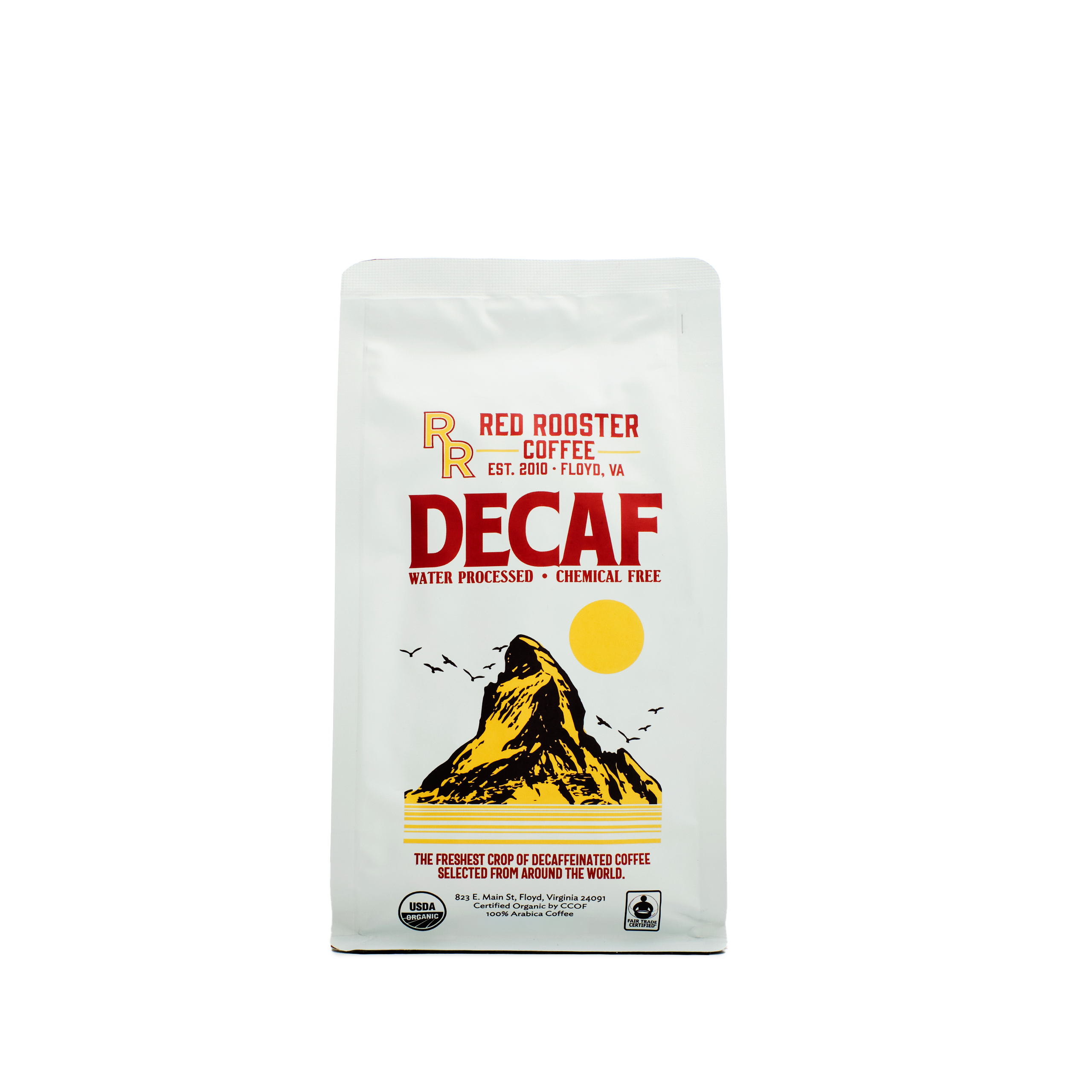 Organic Decaf Coffee Beans - Premium Swiss Water Process Decaffeinated Coffee - Rich Flavor & Aroma for Home Brewing, Office & Relaxation