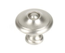 Century Cabinet Round Knob - Pack of 100 - Dull Satin Nickel Finish - 1-3/16 Inch Diameter - Furniture & Cabinet Hardware Knob - Hartford 15825-DSN - Perfect for Kitchen Cabinets, Bathroom Vanities & DIY Furniture Projects