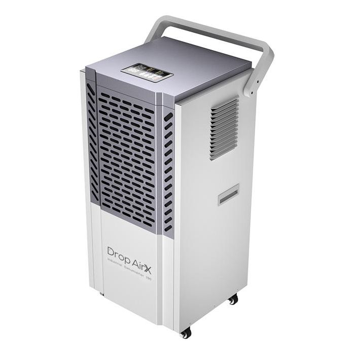 Drop Air X 130 Industrial Dehumidifier - 70 Pint Commercial Grade Moisture Remover for Basements, Warehouses & Large Spaces - Heavy Duty Water Extraction with Auto Drain & Humidistat
