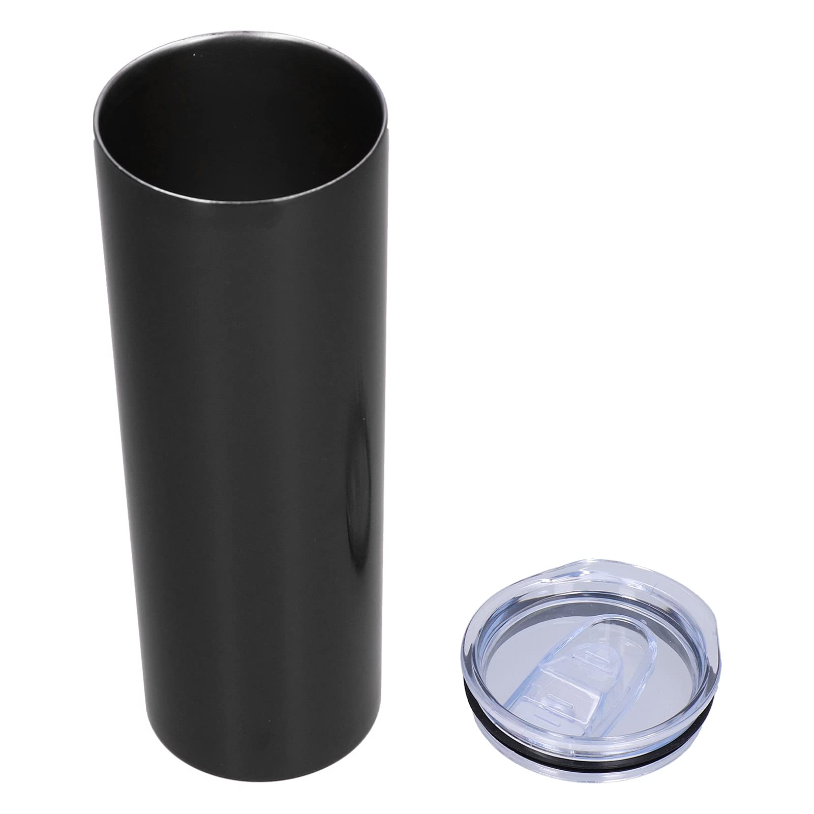 Premium B511 Vacuum Insulated Coffee Mug - 304 Stainless Steel Double Wall Travel Tumbler for Hot & Cold Drinks - Leakproof Portable Thermos for Office, Camping, Hiking & Outdoor Adventures (Black)