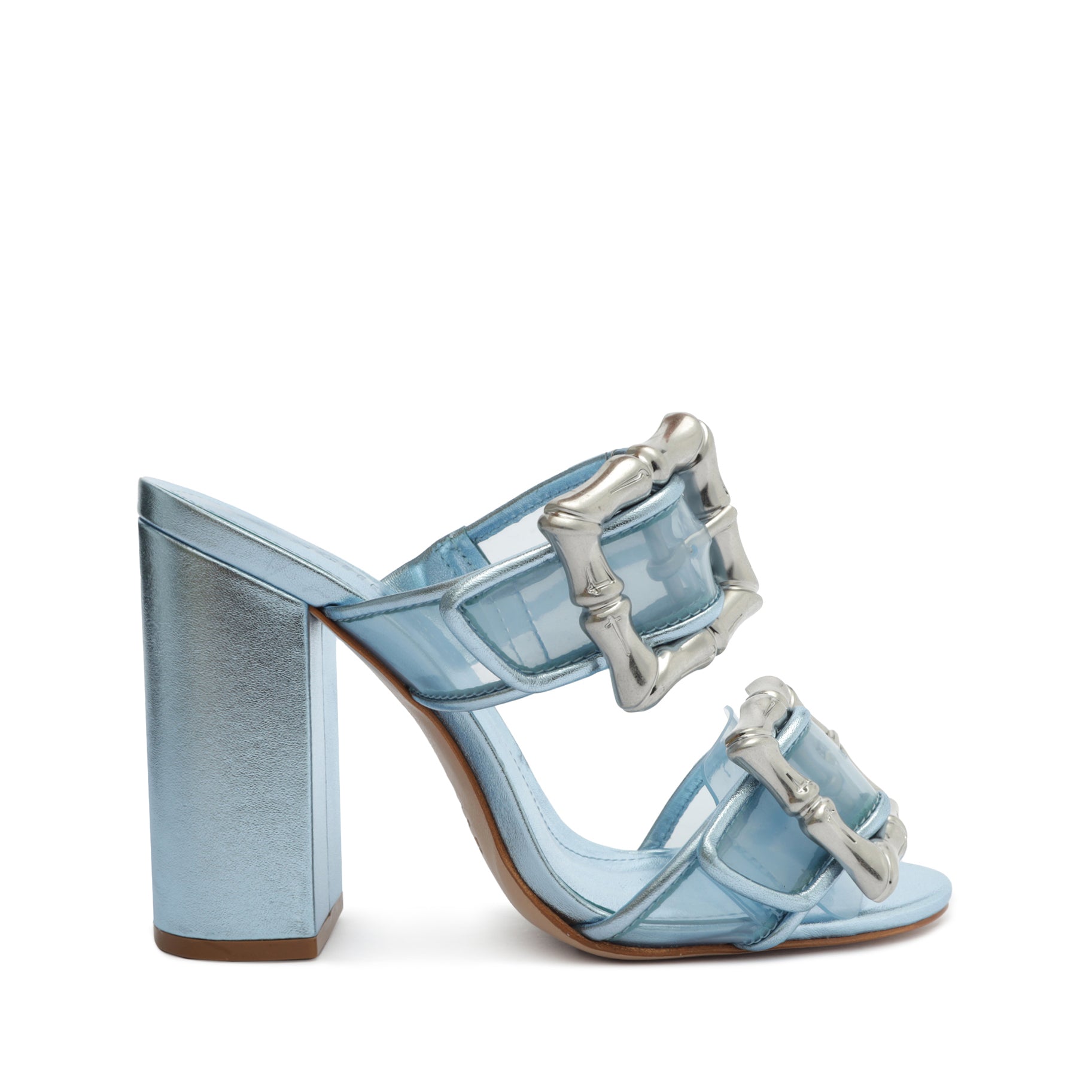 Enola Women's Vinyl Leather Sandals - Comfortable & Stylish Summer Slide Sandals for Beach, Pool, and Casual Outings