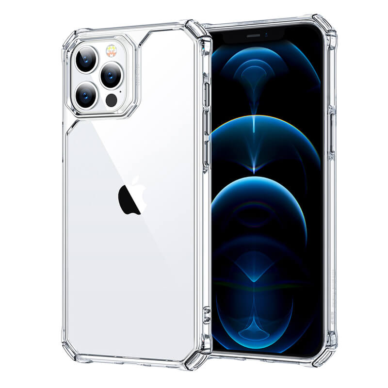 ESR iPhone 12 Pro Max Case - Clear Protective Phone Cover with Air Armor Technology | Slim Shockproof Cover for Everyday Use & Travel Protection