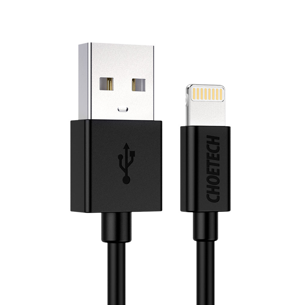 Original MFi Certified USB A to Lightning Cable - 1.2m Fast Charging Cord for iPhone 13/12/11/X/8/7, iPad & AirPods | Durable Nylon Braided Wire for Home, Office & Travel Charging
