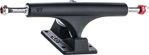 Ace AF1 60/8.75 Matte Black Skateboard Trucks - Set of 2 - High Performance Skateboard Parts for Street & Park Riding