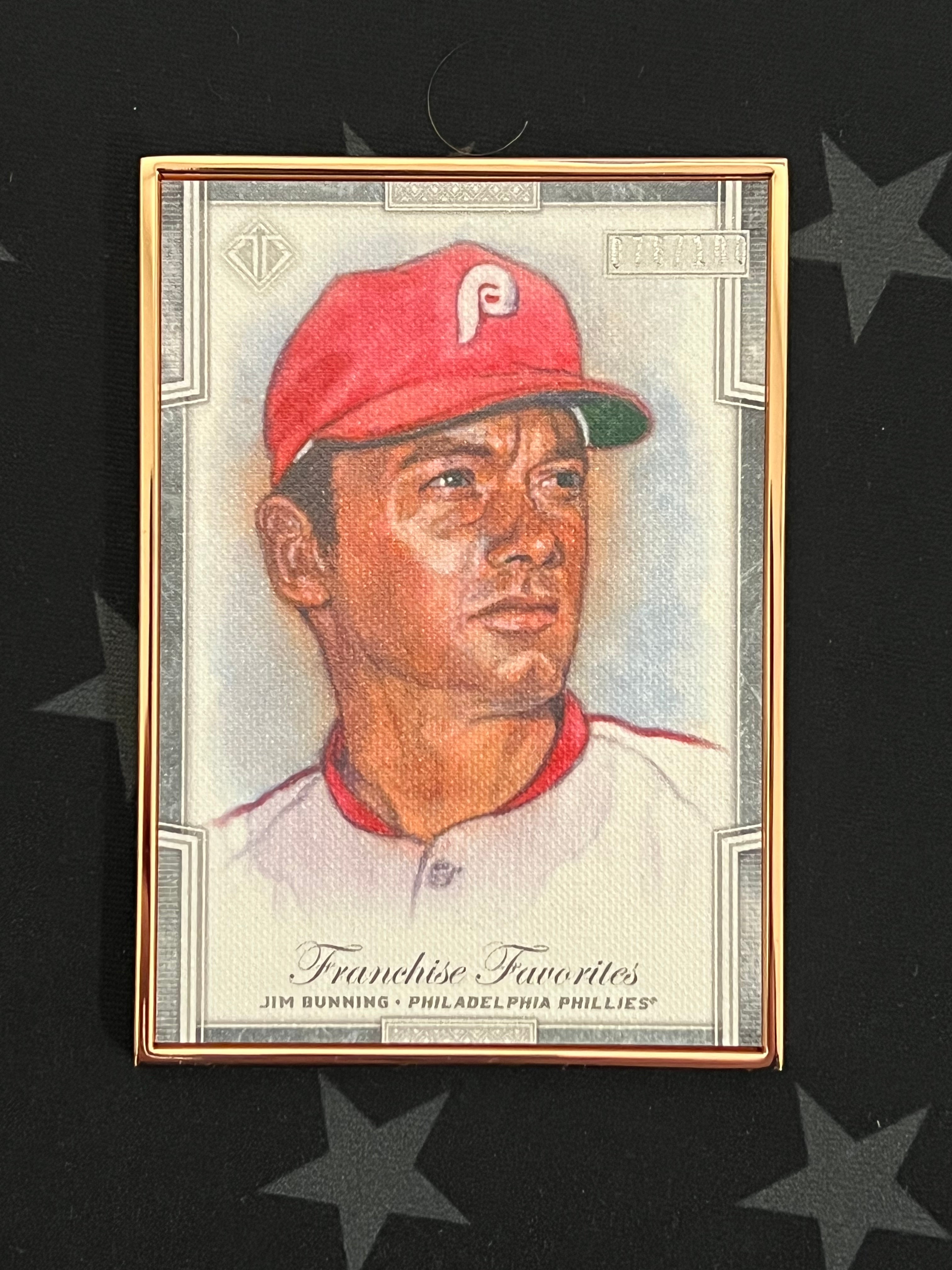 2019 Topps Transcendent Jim Bunning #FFR JBU Franchise Favorites 76/100 - Rare Baseball Trading Card for Collectors & Fans - Perfect for Sports Memorabilia Displays & Investment Collections