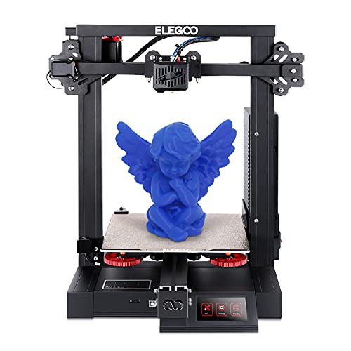 ELEGOO Neptune 2S Upgraded FDM 3D Printer - Large Build Volume 220x220x250mm, Ultra-Quiet Printing, Open Source DIY Kit with Resume Function - Perfect for Beginners, Home Use, School Projects & Prototyping