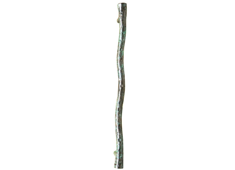 2.38 Inch Natural Iron Door Pull - Rustic Cabinet Handle for Kitchen, Bathroom & Furniture Hardware