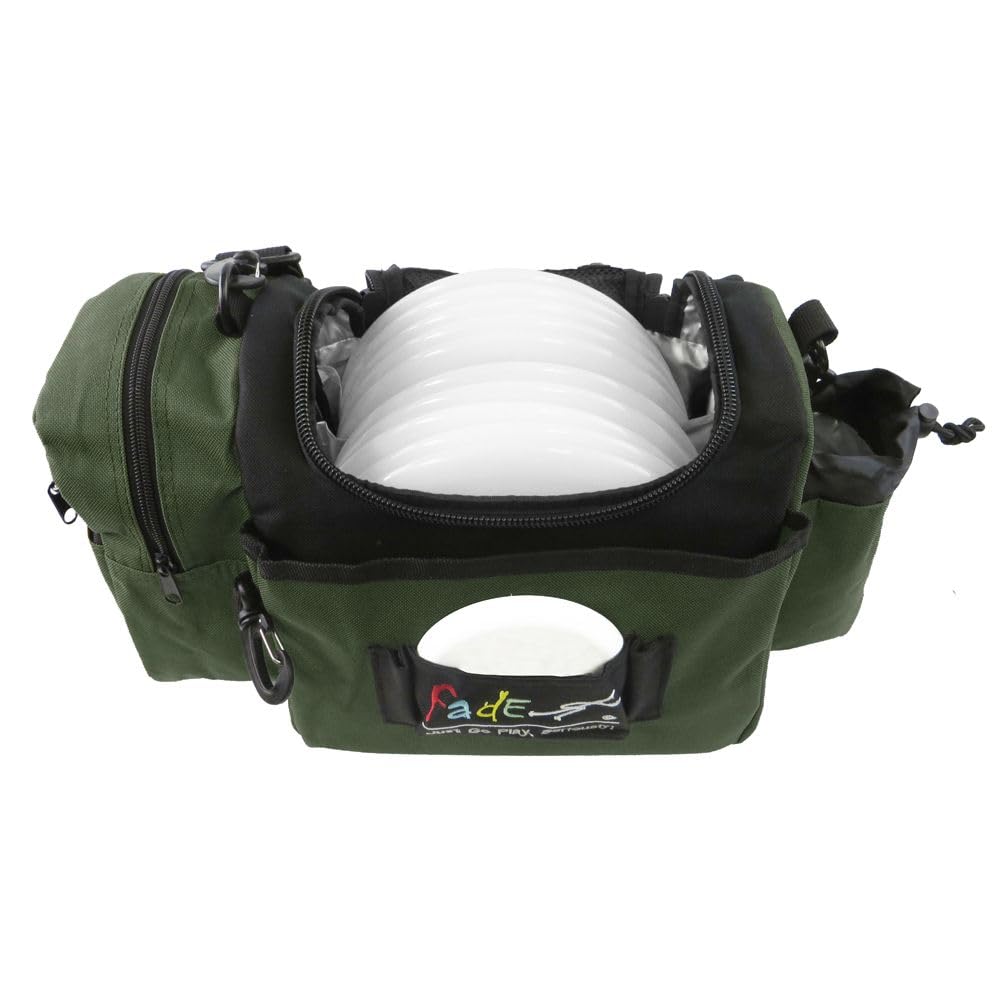 **Innova Fade Gear Crunch Box Disc Golf Bag - Black | 14+ Disc Capacity | Shoulder Strap & Harness Option | Perfect for Beginners & Casual Play | Ideal for Tournaments, Practice, and Outdoor Adventures**