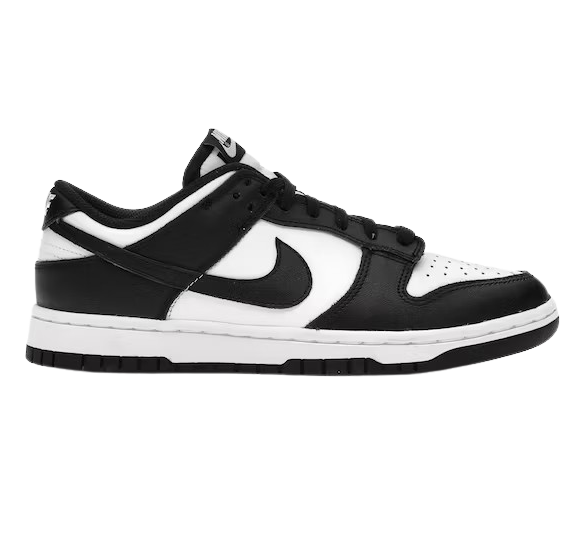 Nike Women's Dunk Low Sneakers - White & Black Casual Shoes for Women | Comfortable Walking, Running, Gym Workouts & Streetwear Fashion