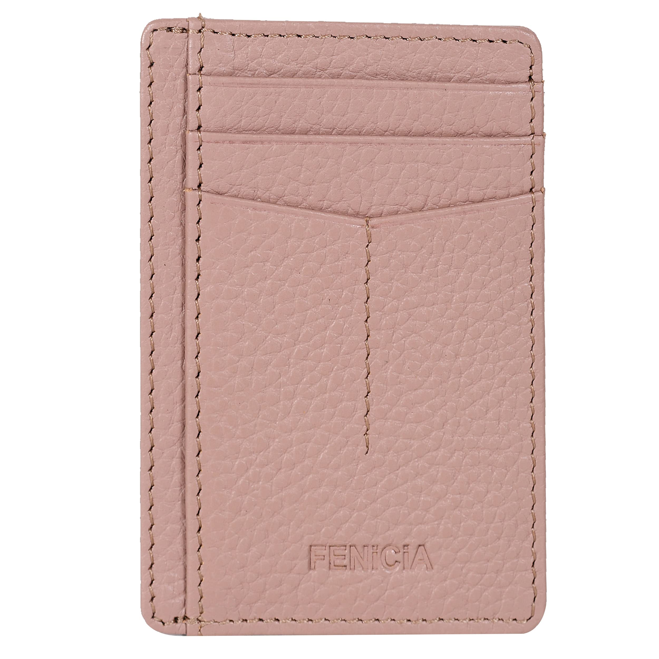 Genuine Leather RFID Blocking Wallet for Men & Women - Slim Minimalist Design with Multiple Card Pockets - Perfect for Travel, Business & Everyday Use