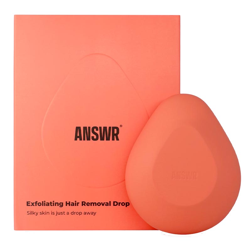 ANSR Exfoliating Hair Removal Drops - Gentle & Effective Hair Remover for Smooth Skin - Perfect for Legs, Arms, Bikini Line & Underarms