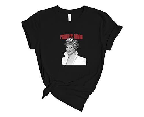 Princess Diana T-Shirt - Vintage Lady Diana Quote Tee - Funny Gift for Women - Perfect for Casual Wear, Tribute Events & Diana Fans