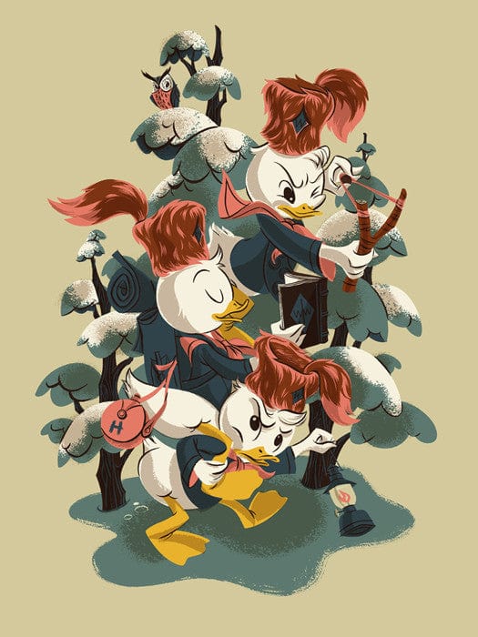 DuckTales Nephew Plush Toy - Official Disney Merchandise for Kids & Collectors | Perfect for Birthday Gifts, Room Decor, and Disney Fan Collections
