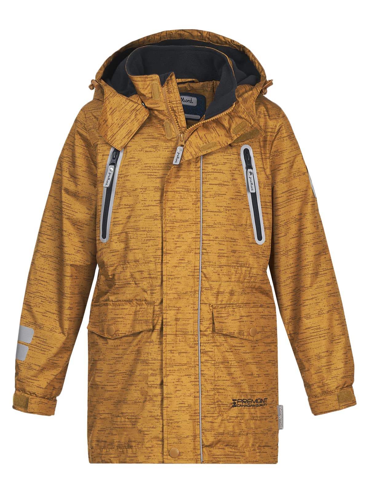 Premont Boys Windbreaker Jacket - Waterproof, Lightweight & Breathable Hooded Fleece Jacket for Boys 7-14 Years - Perfect for Outdoor Activities, School & Sports