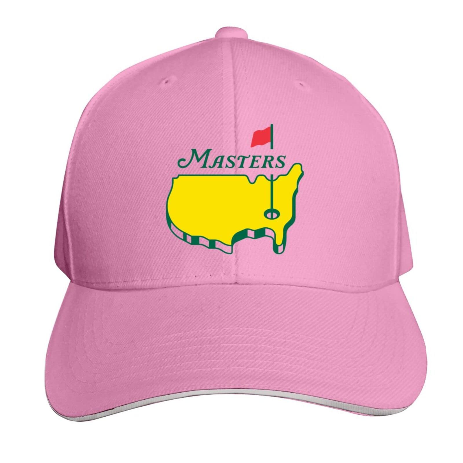 Augusta National Golf Masters Tournament Adjustable Baseball Cap - Stylish Sandwich Design with Curved Visor for Men & Women | Perfect for Golf, Outdoor Sports & Casual Wear