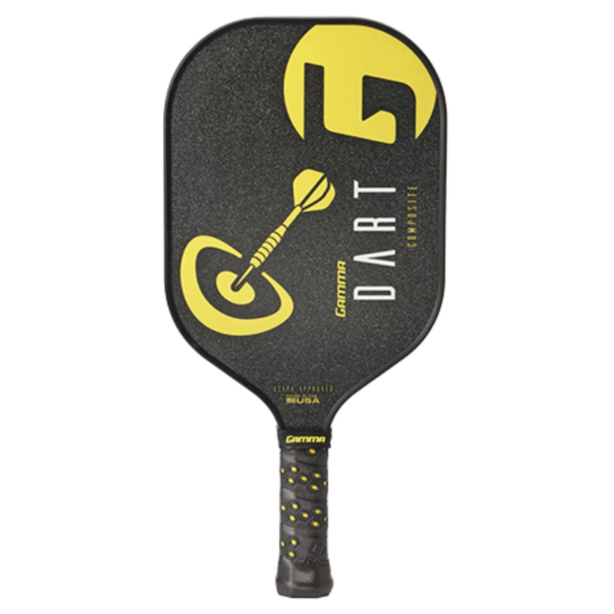 Premium Gamma Dart Pickleball Paddle - Lightweight Carbon Fiber Paddle for Competitive Play - Perfect for Indoor/Outdoor Court Games & Tournaments