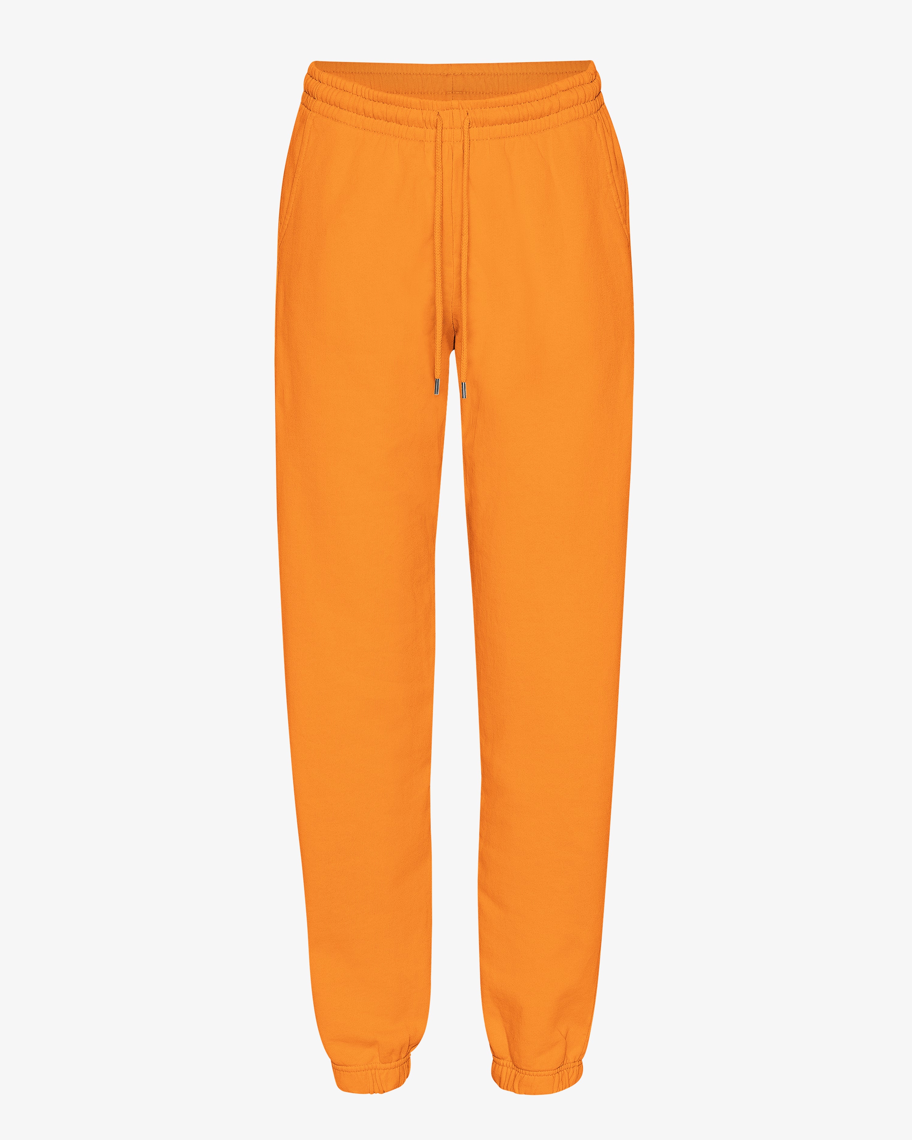Organic Cotton Sweatpants for Women & Men - Sunny Orange | Eco-Friendly Loungewear for Yoga, Running & Relaxation