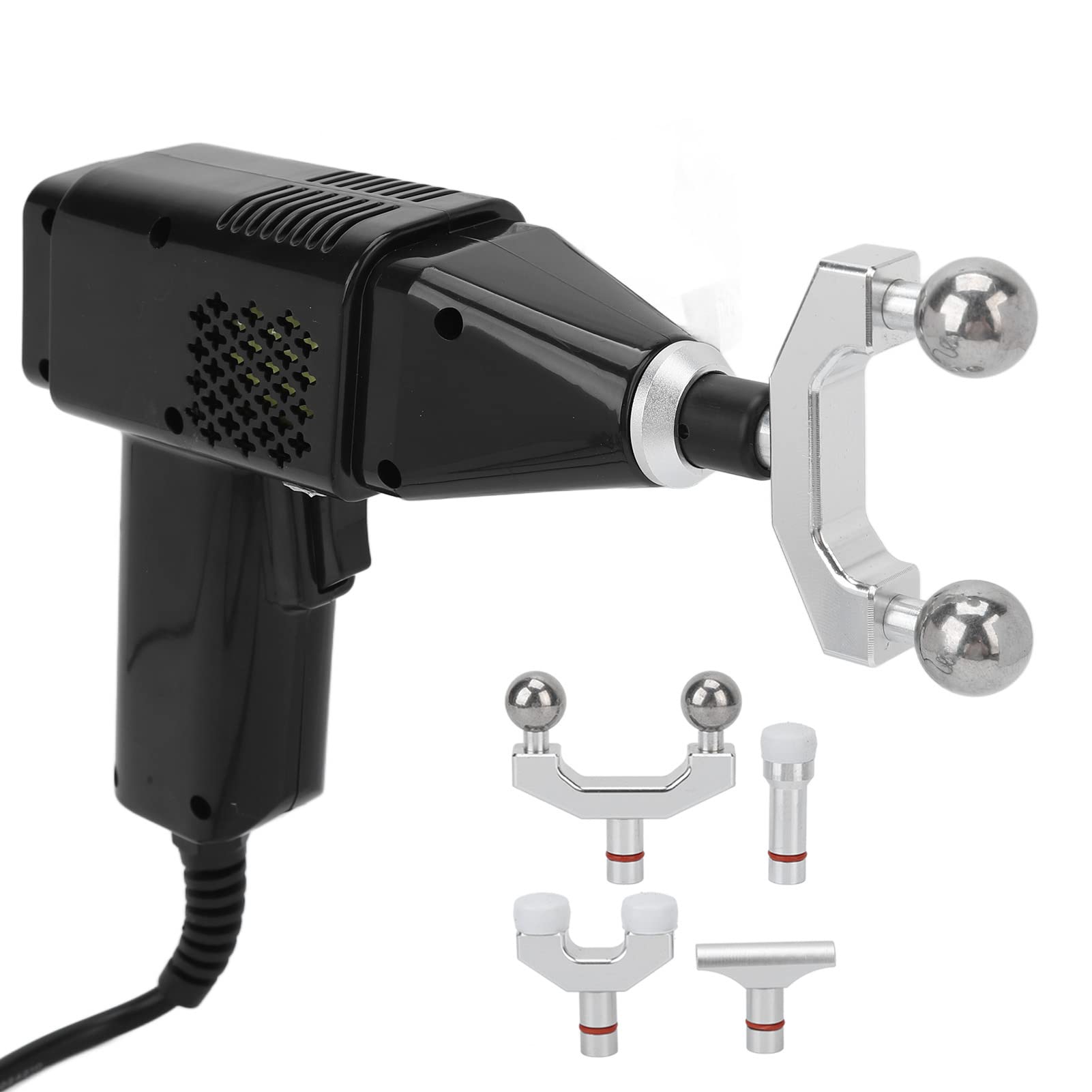 Electric Spine Massager with Heat Therapy - 100240V US Plug for Back Pain Relief - Perfect for Home, Office & Car Use