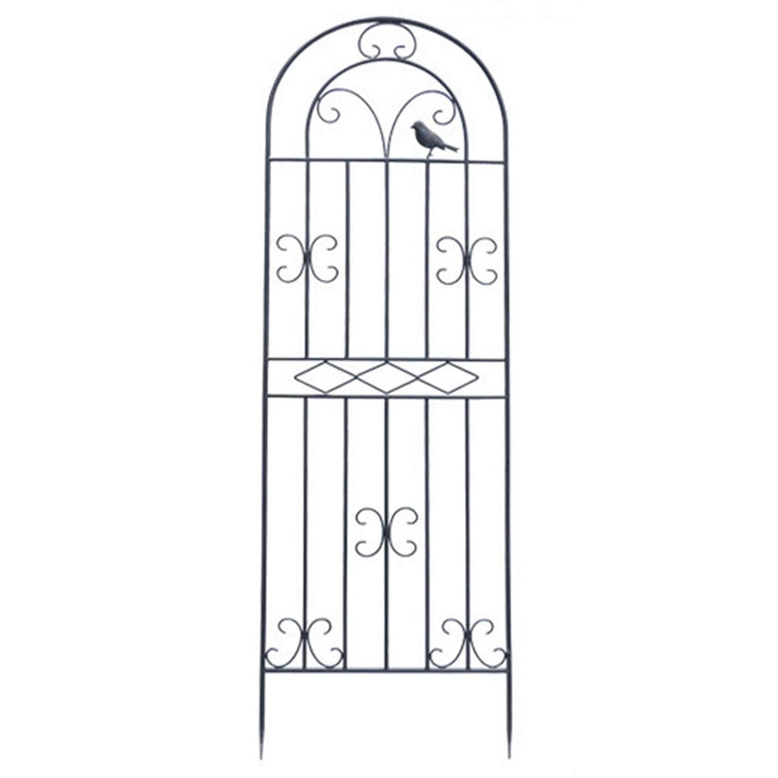 Rust-Resistant Metal Garden Trellis for Climbing Plants - 70.9x19.7in & 78.7x19.7in - Indoor/Outdoor Support for Flowers, Vegetables, Vines - Perfect for Backyard Gardens, Balconies, and Greenhouses