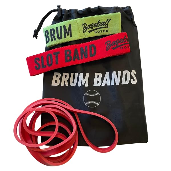 Brum Bands Baseball Swing Trainer - Hitting Equipment for Softball & Batting Practice | Improve Batting Skills