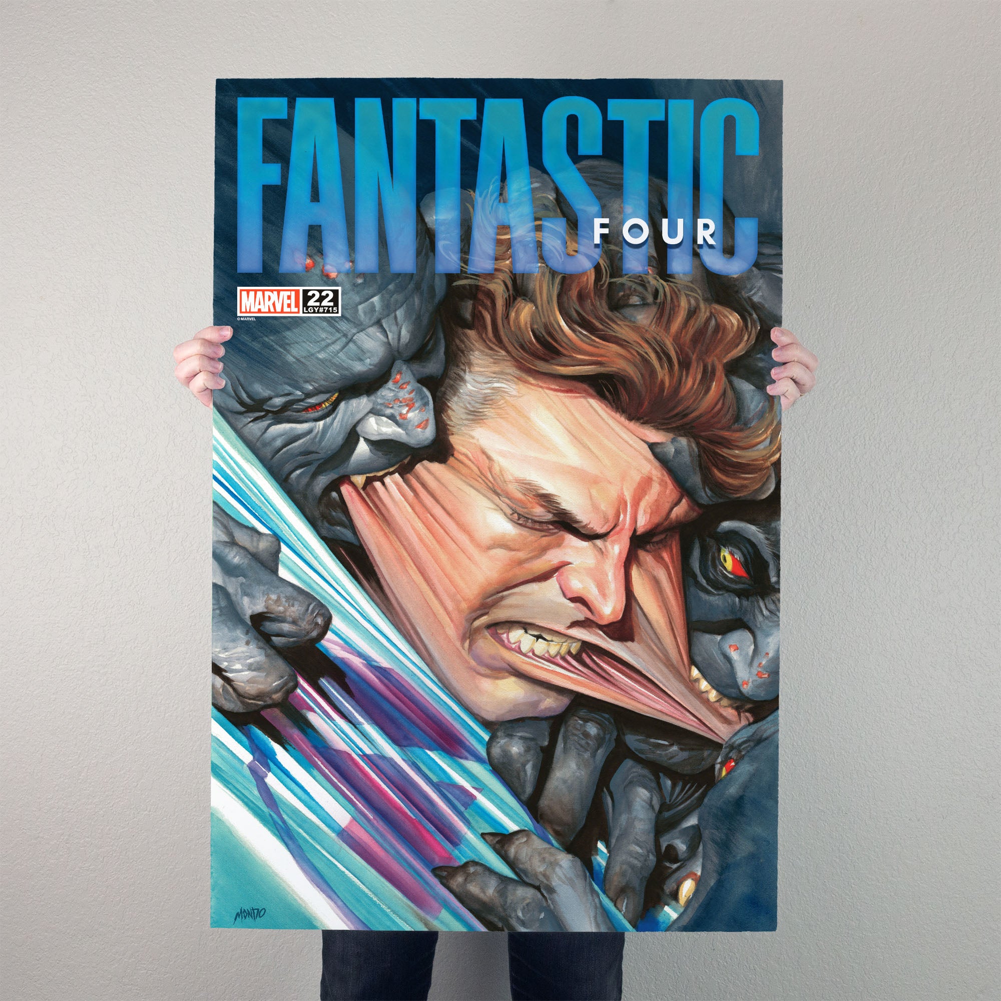 Fantastic Four #22 Marvel Comic Poster - Collectible Superhero Wall Art for Home, Office & Comic Book Fan Decor