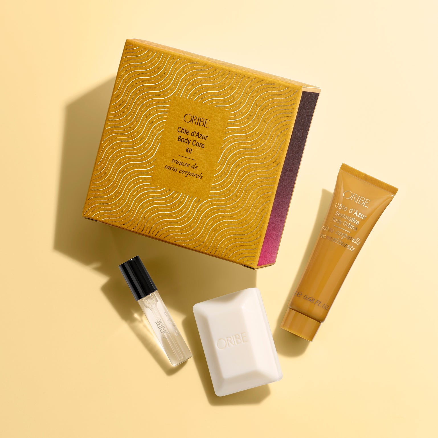 Luxury Côte d'Azur Body Care Gift Set - Moisturizing Lotion, Shower Gel & Body Scrub - Perfect for Spa Day, Relaxation & Self Care Gifts