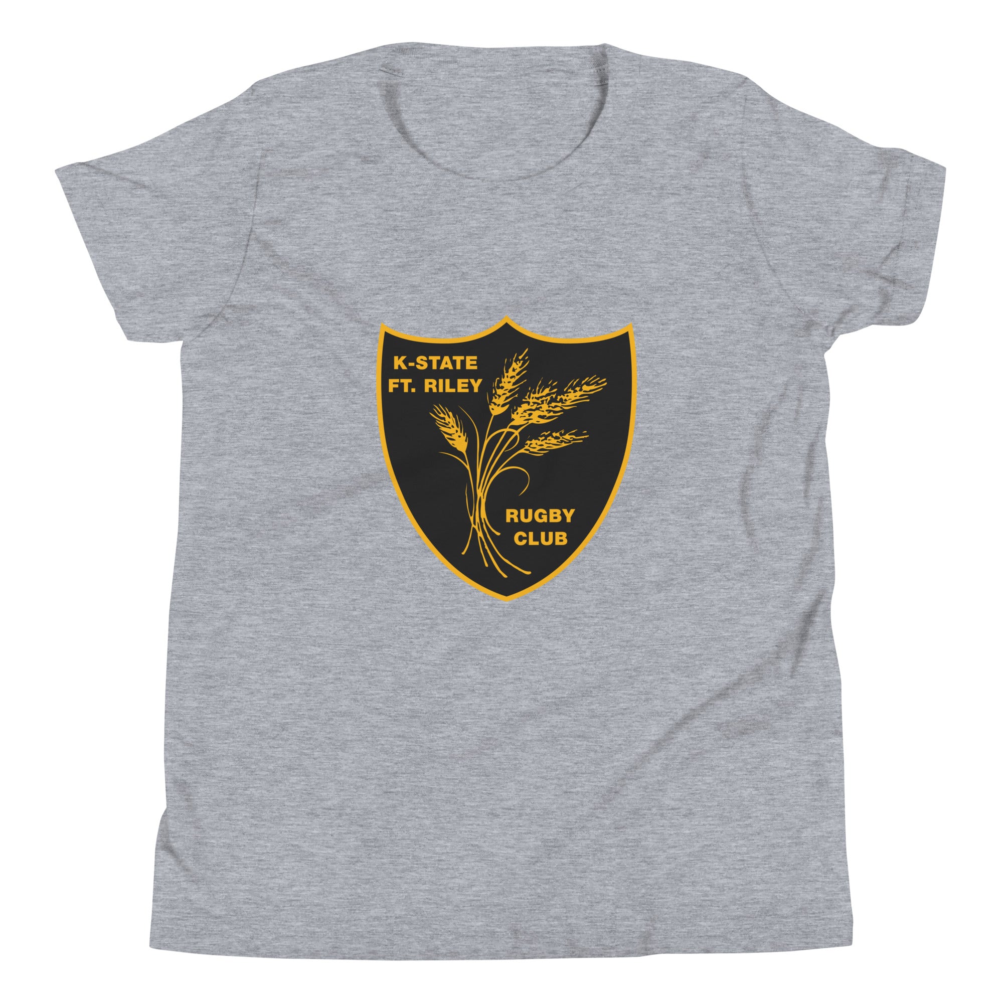 KSUFR Youth Rugby T-Shirt - Comfortable & Stylish Rugby Social Tee for Boys & Girls - Perfect for Games, Training & Casual Wear