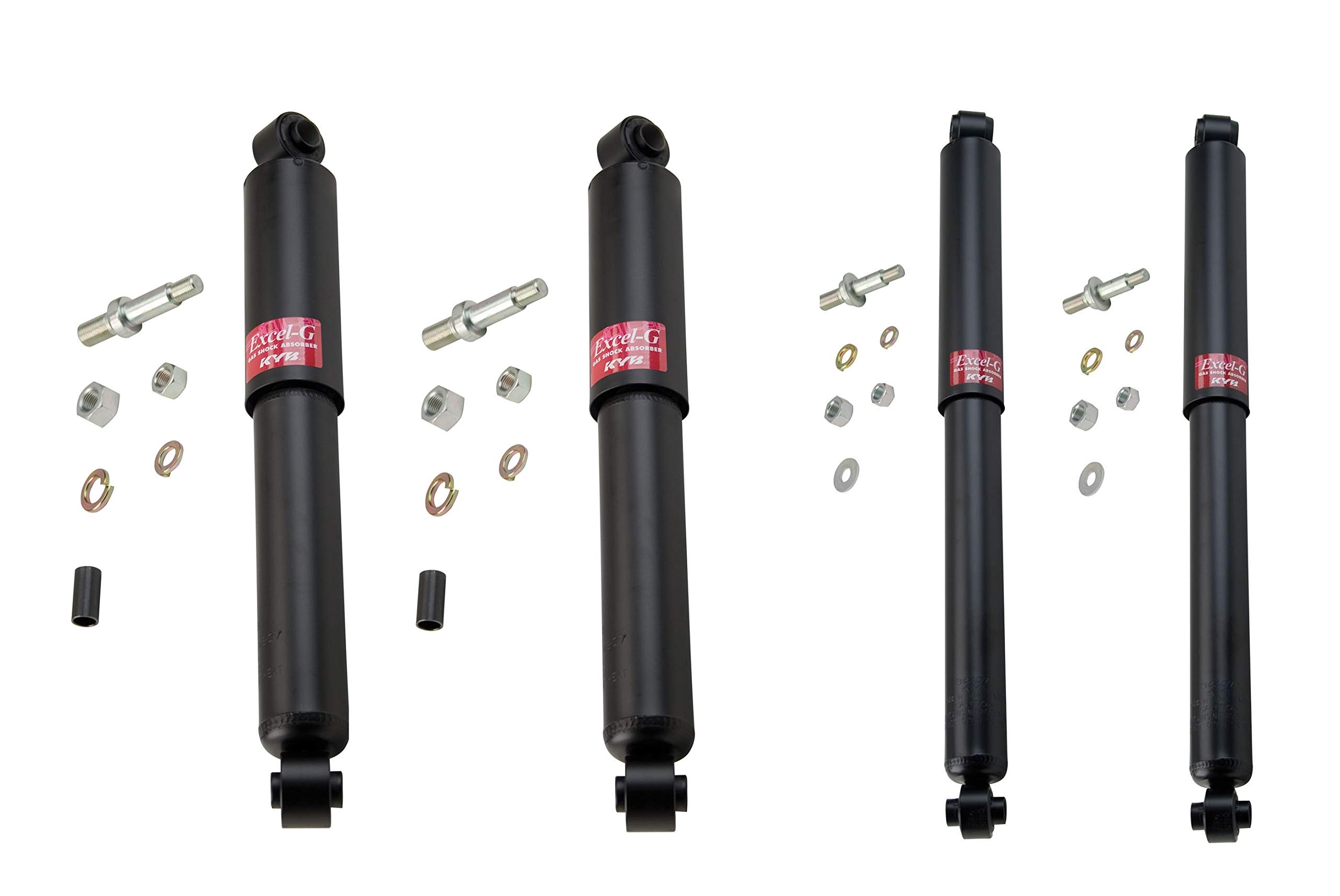 Premium Front & Rear Shock Absorber Kit for Chevy P20, GMC C1500, C25, Jimmy, R2500 RWD - Smooth Ride & Enhanced Handling for Trucks, SUVs & Off-Road Adventures