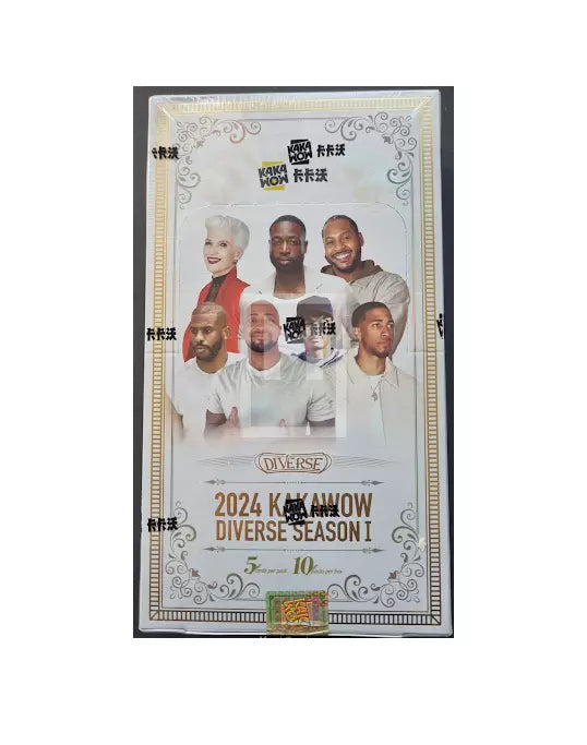 2024 Kakawow Diverse Season 1 Hobby Box - Collectible Trading Cards for Kids & Adults | Perfect for Gifts, Game Nights & Card Collecting