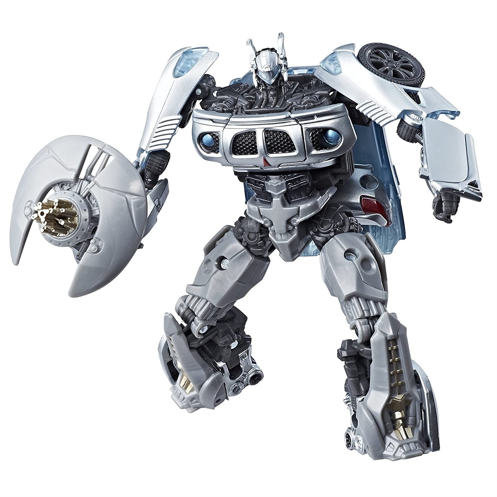 Transformers Studio Series Leader Class SS10 Autobot Jazz Action Figure - Movie-Accurate Collectible Toy for Fans & Display - Perfect for Gifts, Play, and Collecting